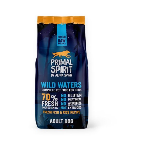 Alpha Spirit Primal Spirit 70% Wild Waters Pienso para Perros Adultos