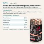 Ficha técnica de Ristra de Barritas de Hígado para Perros de Alpha Spirit