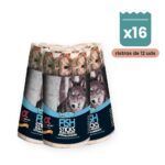 Alpha Spirit Ristra de Barritas de Pescado para Perros Pack 16x12 Unidades