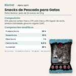 Ficha técnica de Snacks de Pescado para Gatos de Alpha Spirit