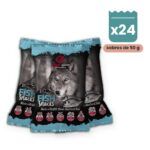 Alpha Spirit Snacks de Pescado para Perros Pack 24x50 g