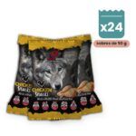 Alpha Spirit Snacks de Pollo para Perros Pack 24x50 g