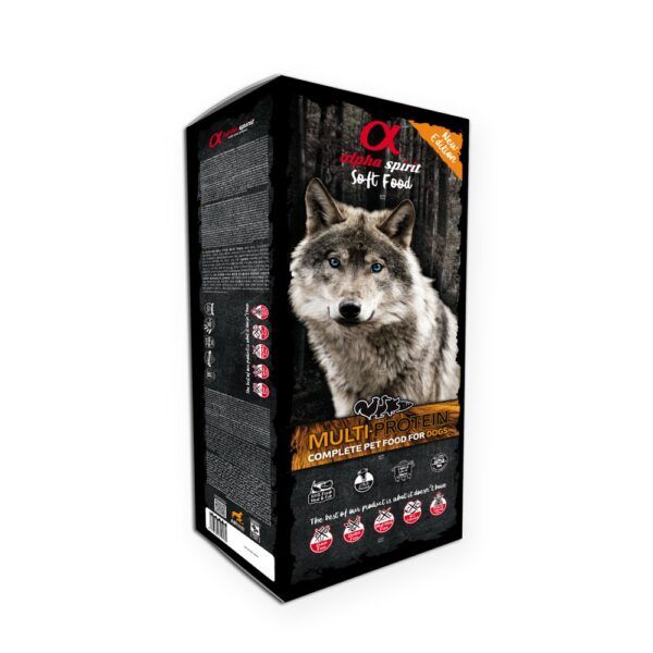 Alpha Spirit Soft Food Multiproteico Semihúmedo para Perros
