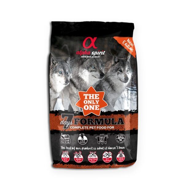Alpha Spirit The Only One 7 Days Formula Pienso para Perros Adultos 3 Kg