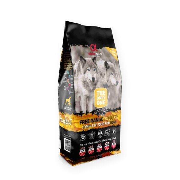Alpha Spirit The Only One Aves de Corral Pienso para Perros Adultos 12 kg