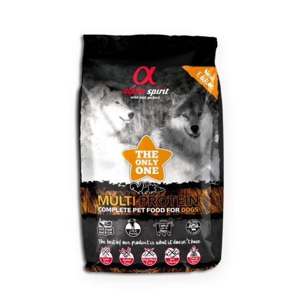 Alpha Spirit The Only One Multiproteico Pienso para Perros Adultos 3 kg