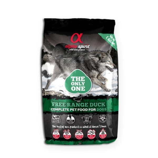 Alpha Spirit The Only One Pato Pienso para Perros Adultos 3 kg