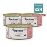 Applaws Latas Atún Con Gambas En Caldo Para Gatos Pack 24 Latas
