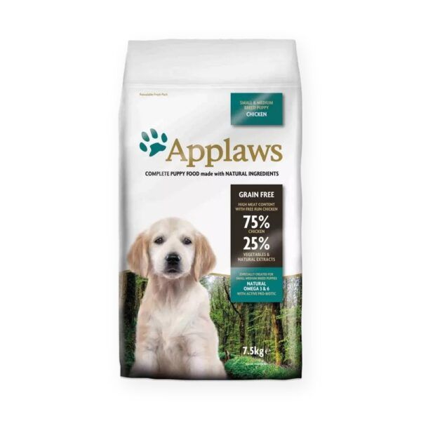 Applaws Pienso Cachorro Raza Pequeña Y Mediana Pollo Sin Cereales