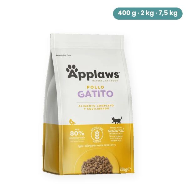 Applaws Pienso Gatito Kitten Pollo Sin Cereales