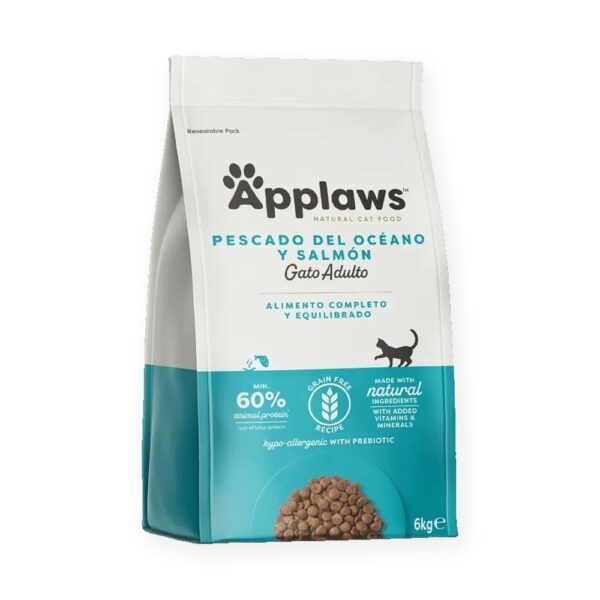 Applaws Pienso Gato Adulto Pescado Y Salmón Sin Cereales