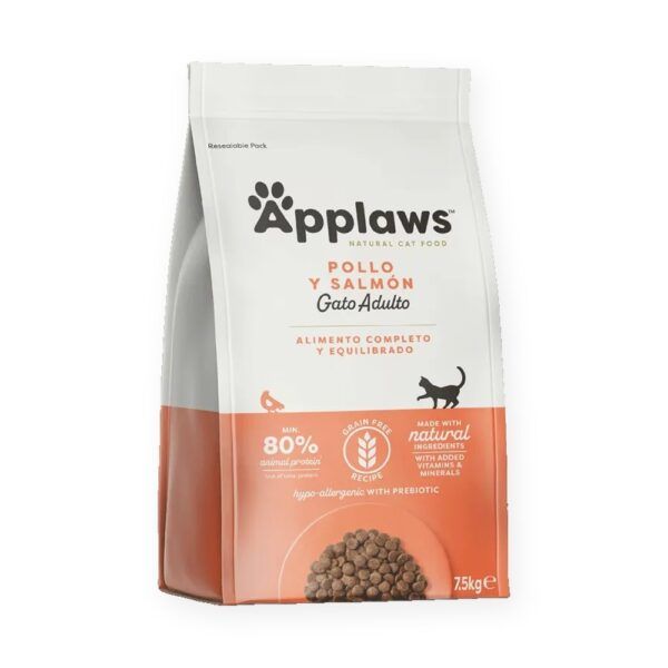 Applaws Pienso Gato Adulto Pollo Y Salmón Sin Cereales