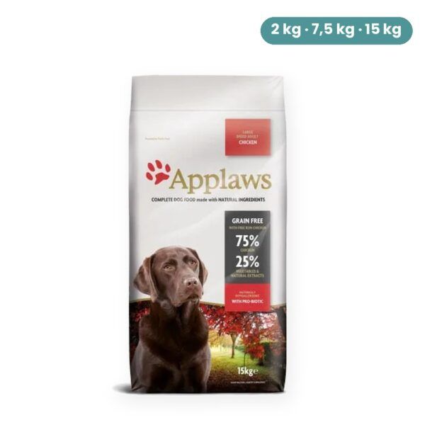 Applaws Pienso Perro Adulto Raza Grande Pollo Sin Cereales