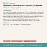 Applaws Pienso Perro Adulto Raza Grande Pollo Sin Cereales - ficha técnica