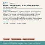 Applaws Pienso Perro Senior Pollo Sin Cereales - ficha técnica