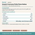 Applaws Snack Cremoso Pollo Para Gatos Pack 32 Sticks De 15 g - ficha técnica