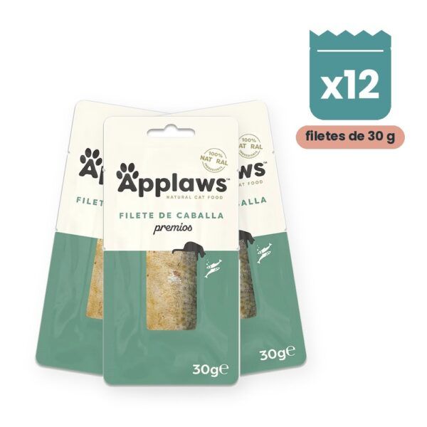 Applaws Snack Filete De Caballa Para Gatos Pack 12x30 g