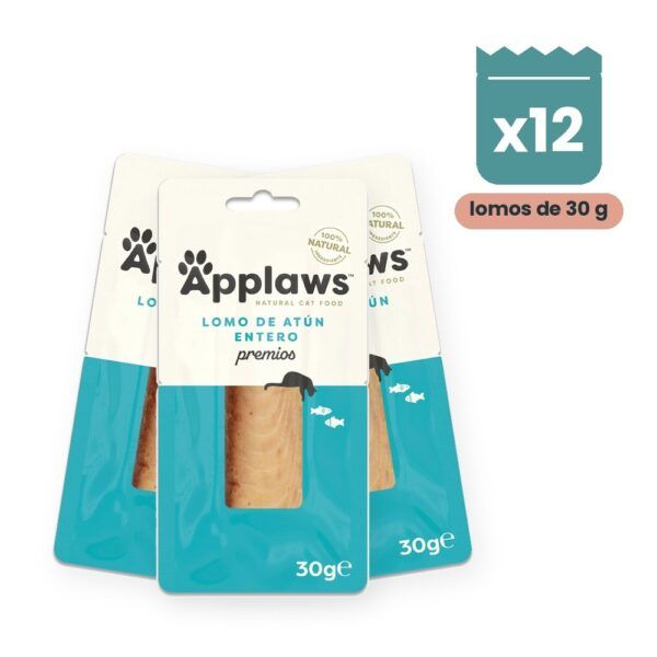Applaws Snack Lomo De Atún Para Gatos Pack 12x30 g