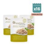 Applaws Sobres Pollo Y Cordero En Gelatina Para Gatos Pack 16x70 g