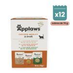 Applaws Sobres Selección De Pollo En Caldo Para Gatos Pack 12x70 g