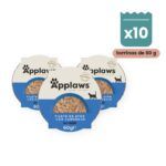Applaws Tarrinas Atún Y Cangrejo En Caldo Para Gatos Pack 10x60 g