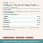 Applaws Taste Toppers Pollo, Brócoli Y Quinoa Para Perros Pack 12x85 g - ficha técnica
