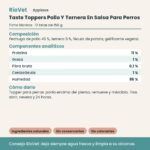 Applaws Taste Toppers Pollo Y Ternera En Salsa Para Perros Pack 12x156 g - ficha técnica