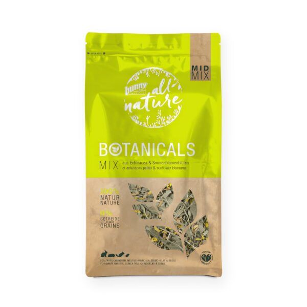 Bunny Nature Botanicals Mid Mix Equinácea y Flores de Girasol 140 g