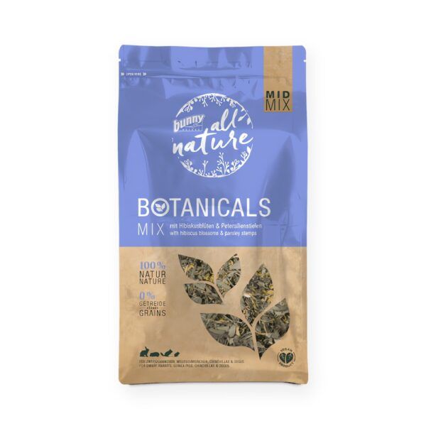 Bunny Nature Botanicals Mid Mix Hibisco y Tallos de Perejil 150 g