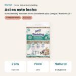Así es este lecho: Bunny Nature bunnyBedding Absorber Lecho Absorbente para Conejos y Roedores 20 l (datos clave)