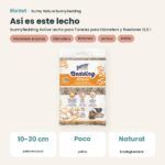 Así es este lecho: Bunny Nature bunnyBedding Active Lecho para Túneles para Hámsters y Roedores 12,5 l (datos clave)