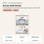 Así es este lecho: Bunny Nature bunnyBedding Lecho de Cáñamo Natural para Conejos y Roedores 35 l (datos clave)