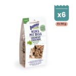 Bunny Nature Crunchy Cracker Perejil Galletas para Conejos y Roedores Pack 6x50 g