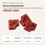 Así es este premio: Bunny Nature Crunchy Cracker Remolacha Galletas para Conejos y Roedores Pack 6x50 g (datos clave)