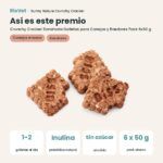 Así es este premio: Bunny Nature Crunchy Cracker Zanahoria Galletas para Conejos y Roedores Pack 6x50 g (datos clave)
