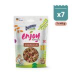 Bunny Nature Enjoy Nature Mezcla de Larvas de Gusano de Seda Pack 7x40 g
