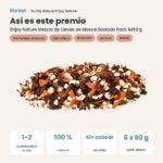 Así es este premio: Bunny Nature Enjoy Nature Mezcla de Larvas de Mosca Soldado Pack 6x90 g (datos clave)