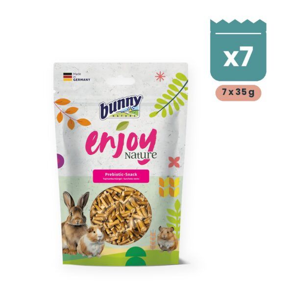 Bunny Nature Enjoy Nature Snack Prebiótico Pack 7x35 g