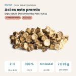 Así es este premio: Bunny Nature Enjoy Nature Snack Prebiótico Pack 7x35 g (datos clave)