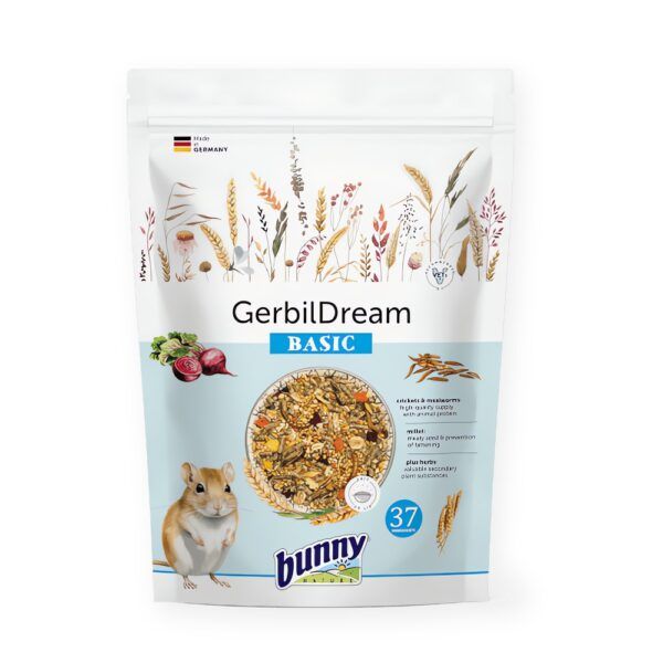 Bunny Nature GerbilDream Basic Alimento Completo para Jerbos 400 g