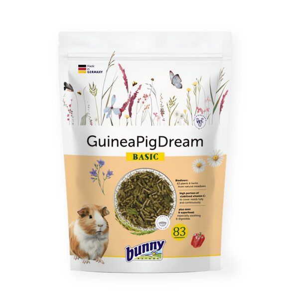 Bunny Nature GuineaPigDream Basic Pienso para Cobayas Adultas