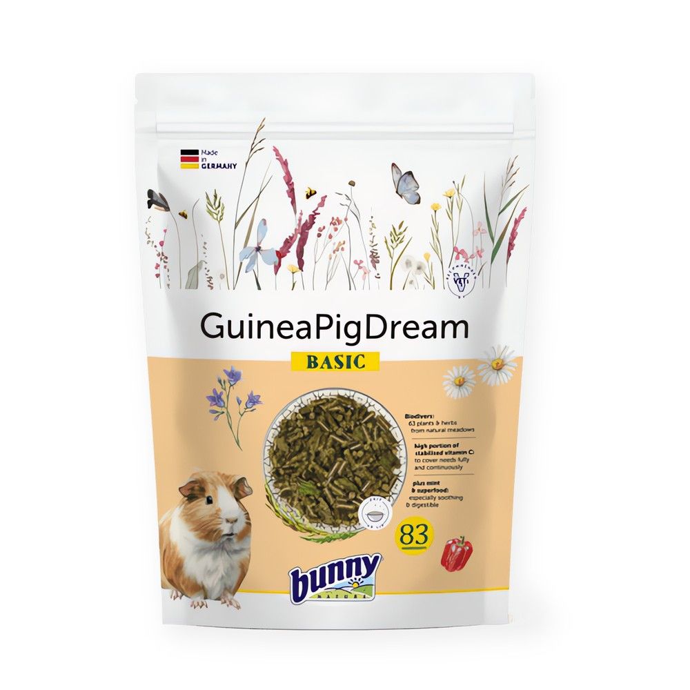 Bunny Nature GuineaPigDream Basic Pienso para Cobayas Adultas