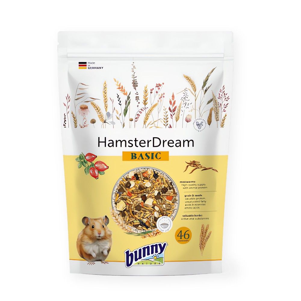 Bunny Nature HamsterDream Basic Alimento Completo para Hámsters 400 g