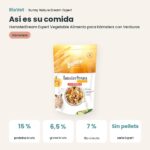 Así es su comida: Bunny Nature HamsterDream Expert Vegetable Alimento para Hámsters con Verduras 500 g (datos clave)