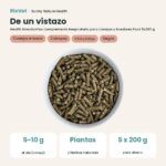 De un vistazo: Bunny Nature Health BronchoPlus Complemento Respiratorio para Conejos y Roedores Pack 5x200 g (datos clave)