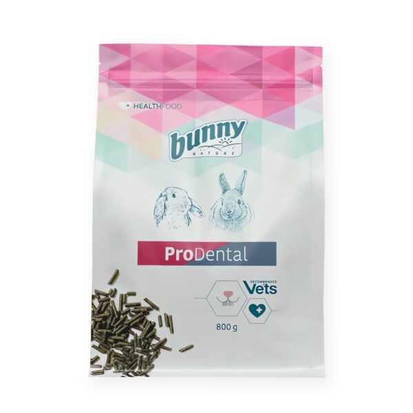 Bunny Nature Health ProDental Pienso para Conejos Enanos con Problemas Dentales 800 g