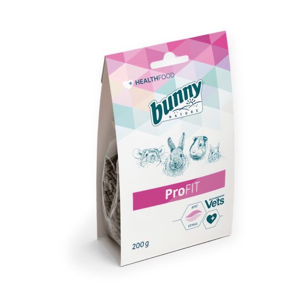 Bunny Nature Health ProFIT Complemento Antiestrés para Conejos y Roedores 200 g