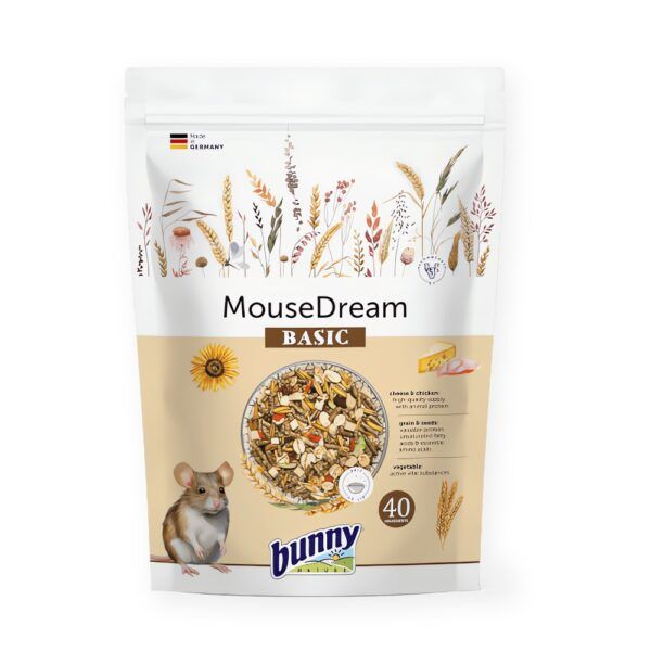 Bunny Nature MouseDream Basic Alimento Completo para Ratones 350 g