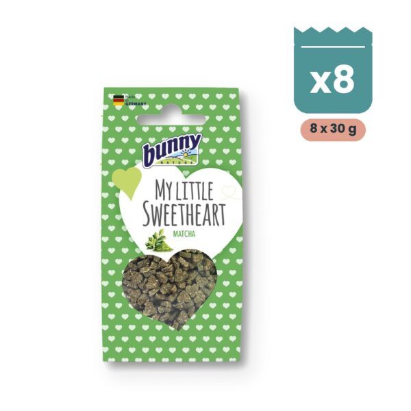 Bunny Nature My Little Sweetheart Matcha Galletas para Roedores Pack 8x30 g