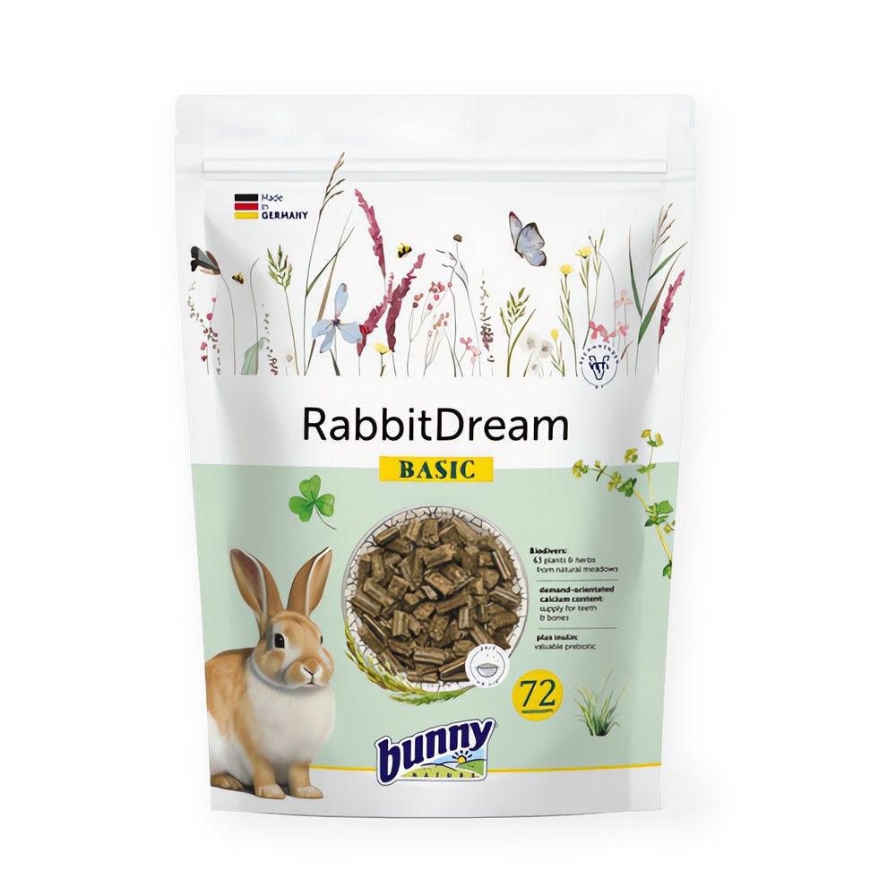Bunny Nature RabbitDream Basic Pienso para Conejos Enanos Adultos Bunny Nature RabbitDream Basic Pienso para Conejos Enanos Adultos